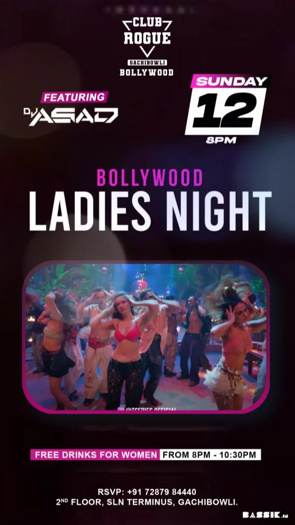 BOLLYWOOD LADIES NIGHT